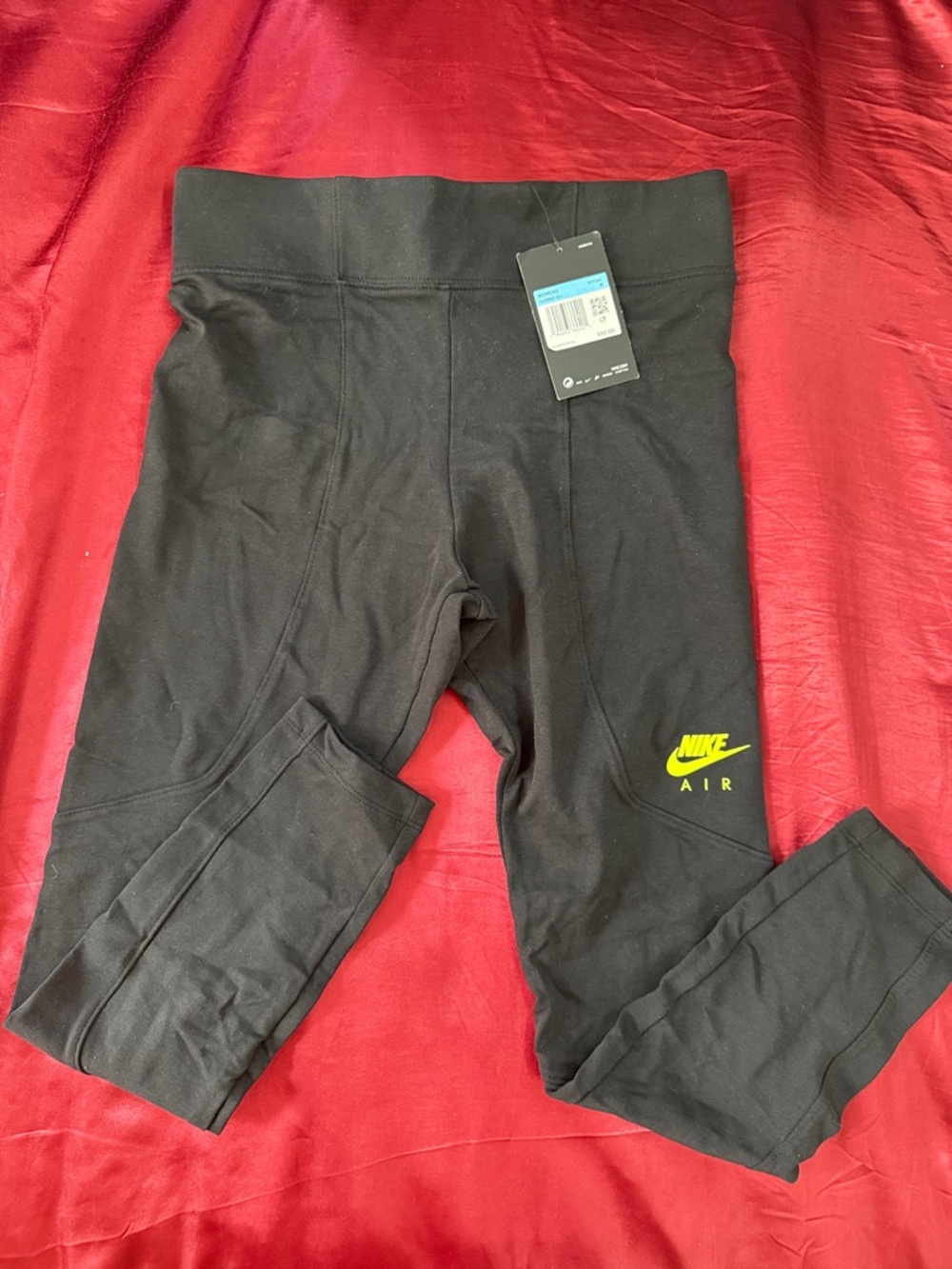 Nike Air Leggings with Neon Logo